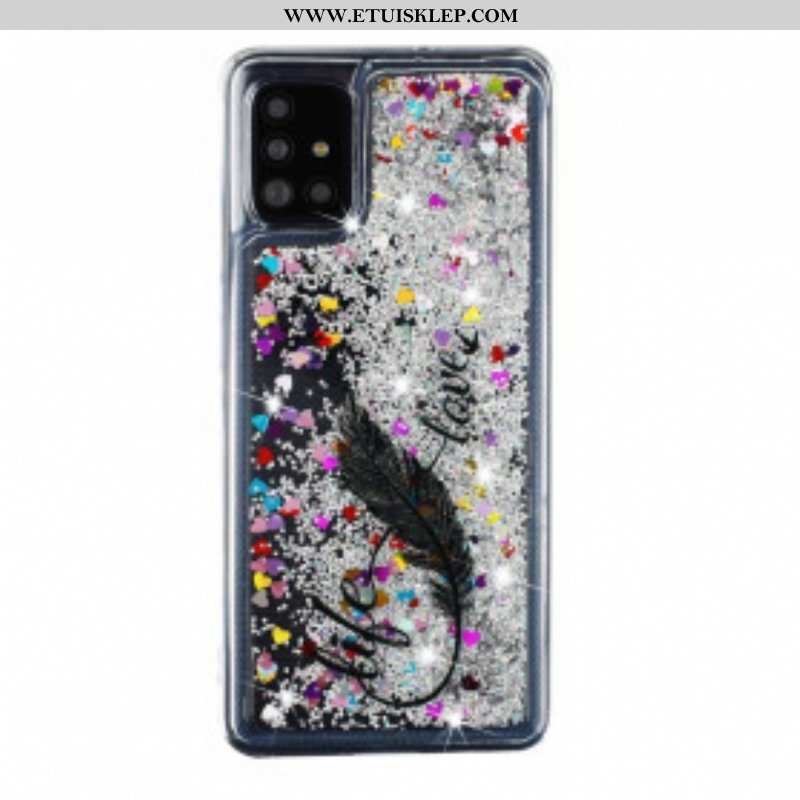 Etui do Samsung Galaxy A52 4G / A52 5G / A52s 5G Cekiny Life & Love